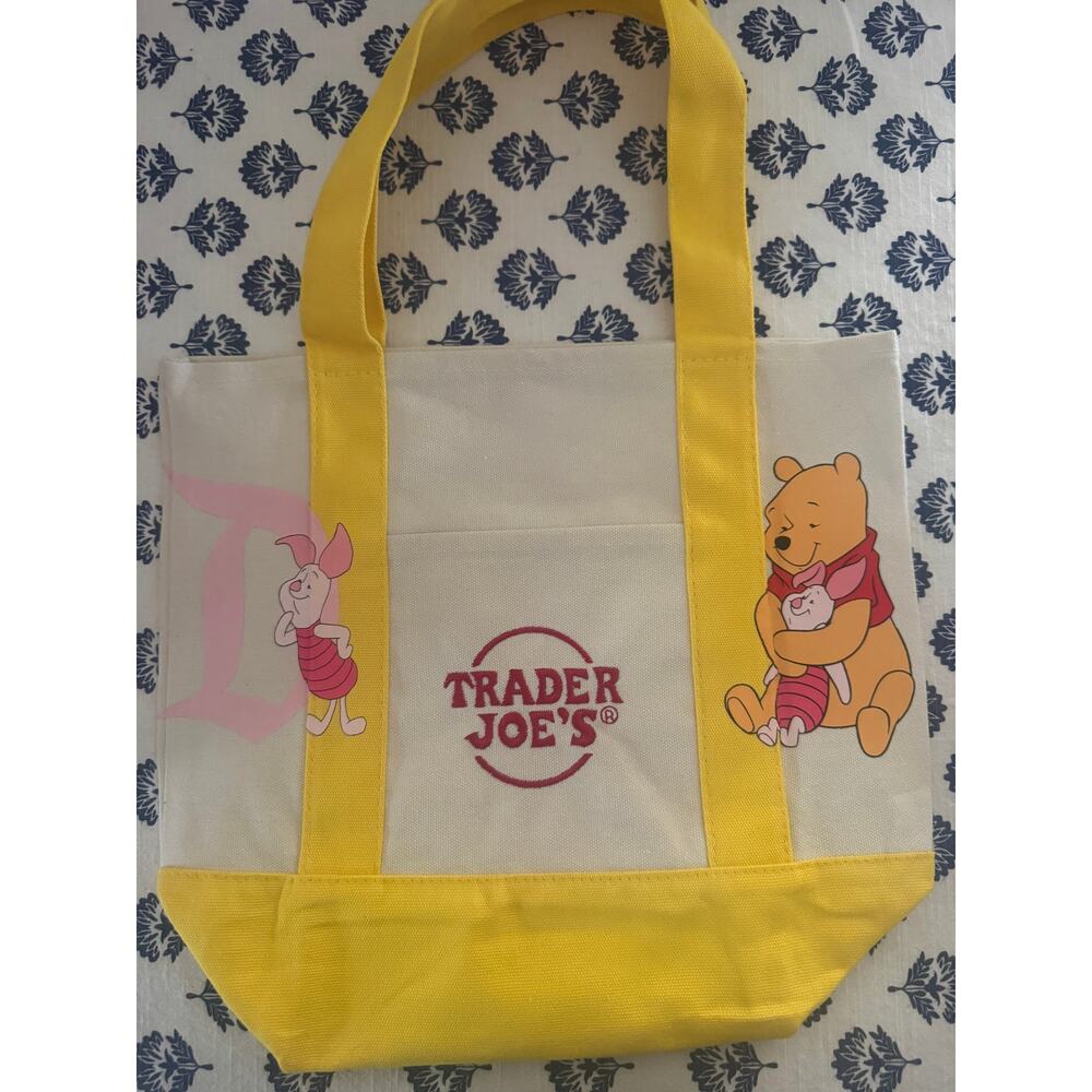 Disney Piglet Disneyland D Winnie The Pooh Custom Made Trader Joes Mini Tote